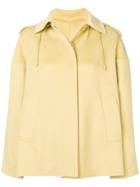 Joseph Concealed Front Jacket - Yellow