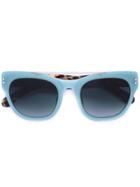 Linda Farrow Cat Eye Sunglasses - Blue