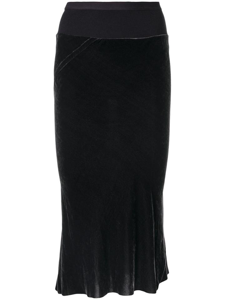 Rick Owens Knee Length Skirt - Pink & Purple