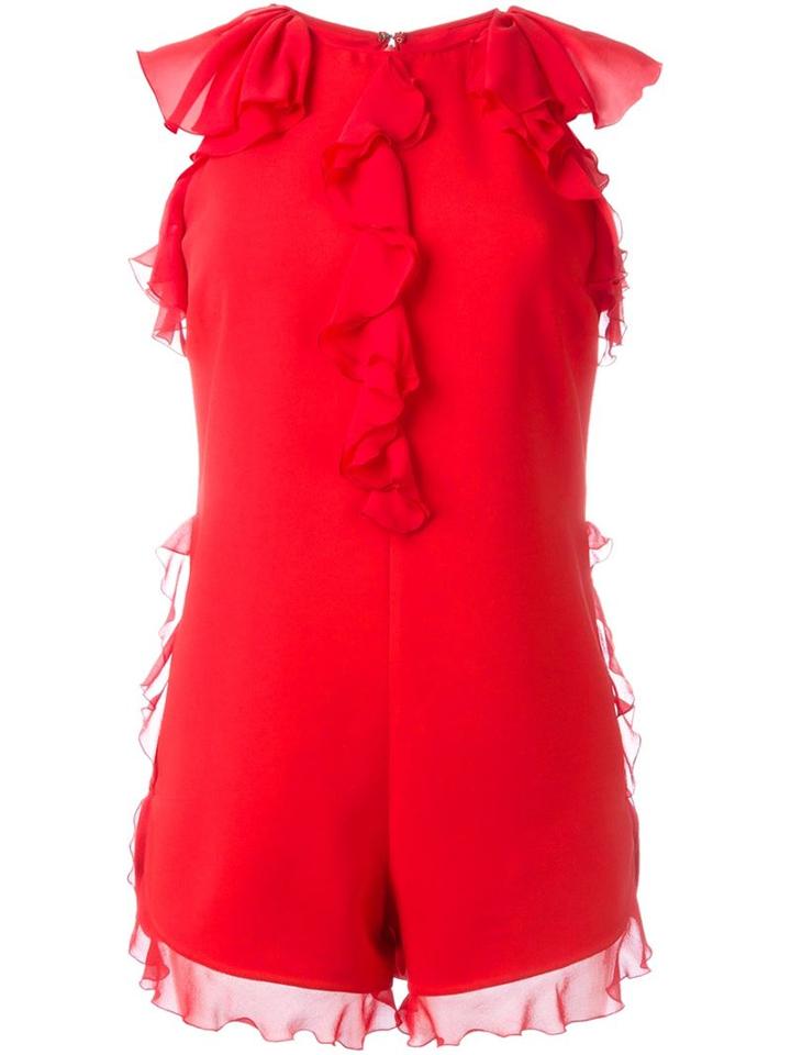 Giamba Frill Trim Playsuit