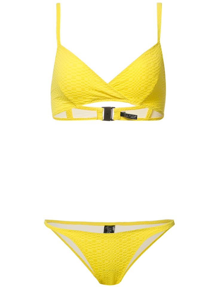 Lisa Marie Fernandez Yasmin Bikini Set - Yellow & Orange