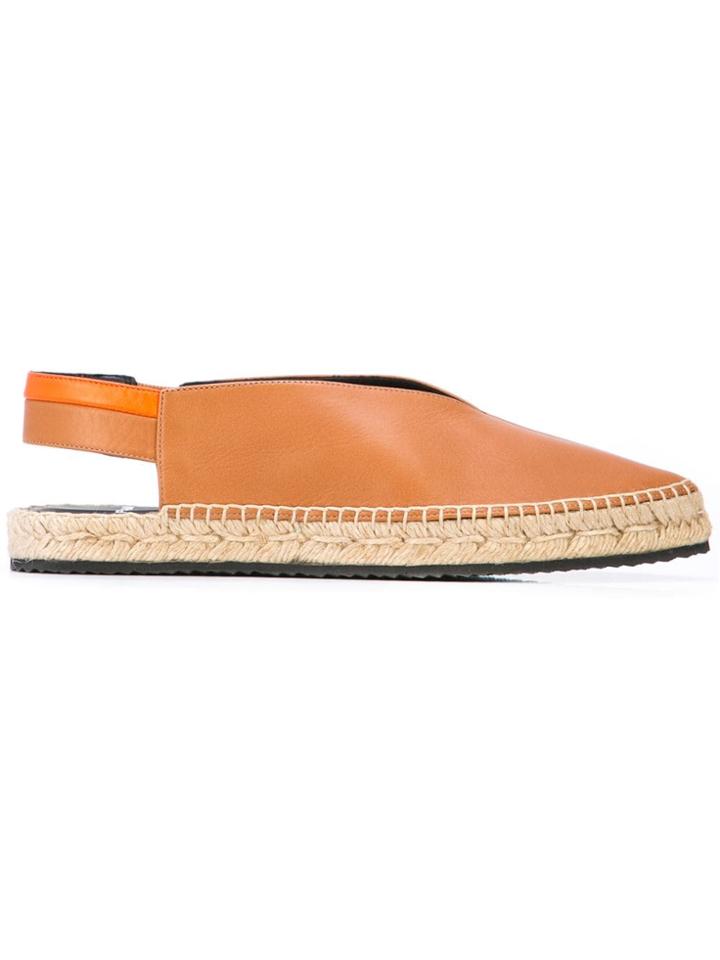 Pierre Hardy Alpha Slingback Espadrilles - Brown