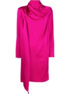 Gianluca Capannolo Draped Dress - Pink