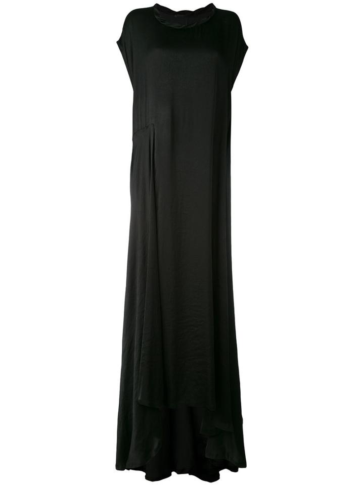 Long T-shirt Dress - Women - Polyester - 40, Black, Polyester, Haider Ackermann