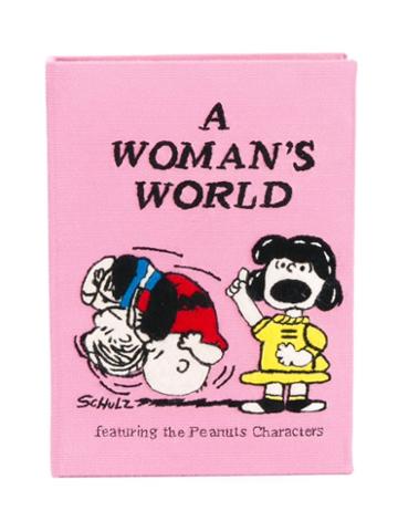 Olympia Le-tan 'a Woman's World' Clutch, Women's, Pink/purple