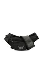 Versace Jeans Couture Leather Look Belt Bag - Black