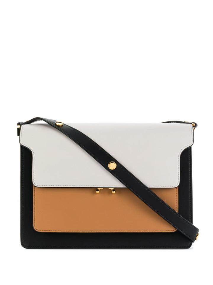 Marni Shoulder Trunk Bag - Black
