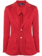 Polo Ralph Lauren Fitted Blazer - Red