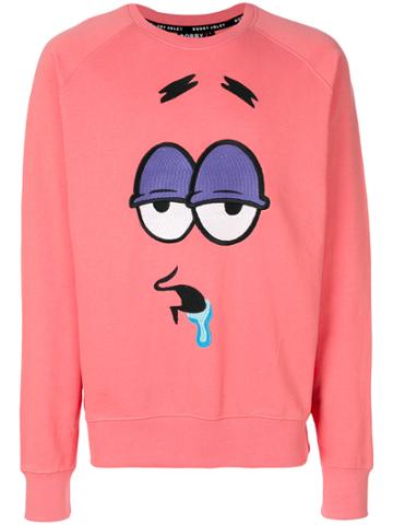 Bobby Abley Patrick Crewneck Sweatshirt - Pink & Purple