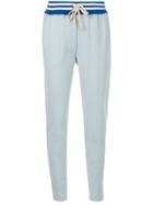 Walk Of Shame Drawstring Track Pants - Blue