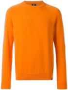 Ps By Paul Smith Crew Neck Jumper, Men's, Size: Small, Yellow/orange, Merino