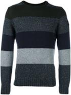 Paul & Shark Striped Crew Neck Jumper