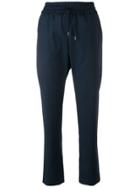Odeeh Flanell Serge Trousers - Blue
