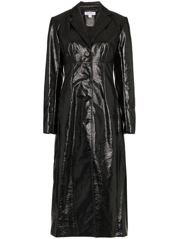 Beaufille Magna Pvc Cotton Blend Trench Coat - Unavailable