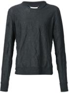 Comme Des Garçons Play Heart Logo Hoodie - Grey