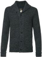 Rrl Shawl Collar Cardigan, Men's, Size: Large, Grey, Wool