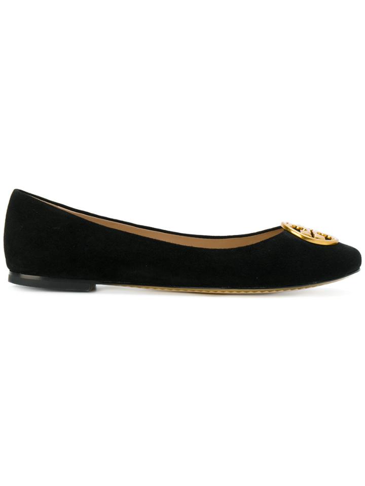 Tory Burch Chelsea Ballet Flats - Black