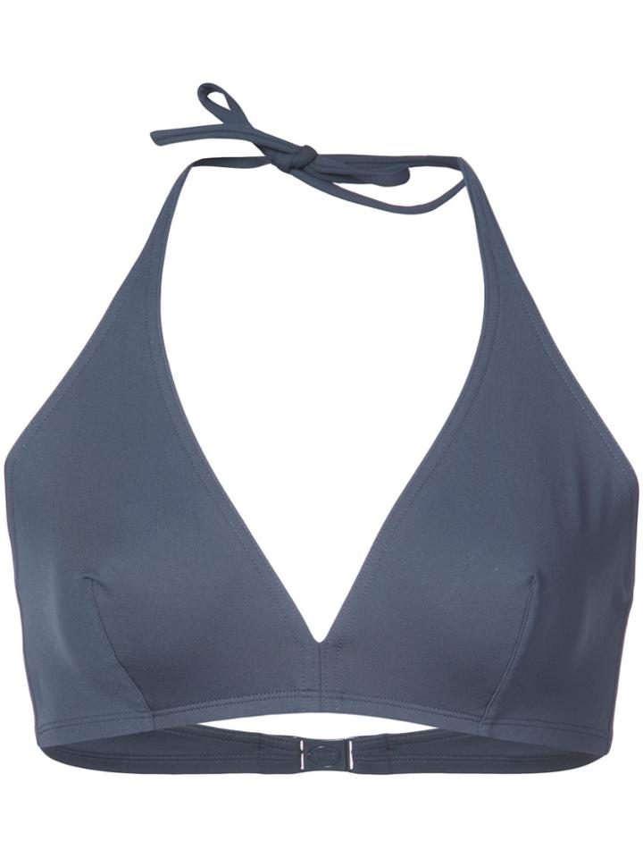 Eres Gang Triangle Bikini Top - Blue