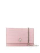 Alexander Mcqueen Mini Skull Cross-body Bag - Pink