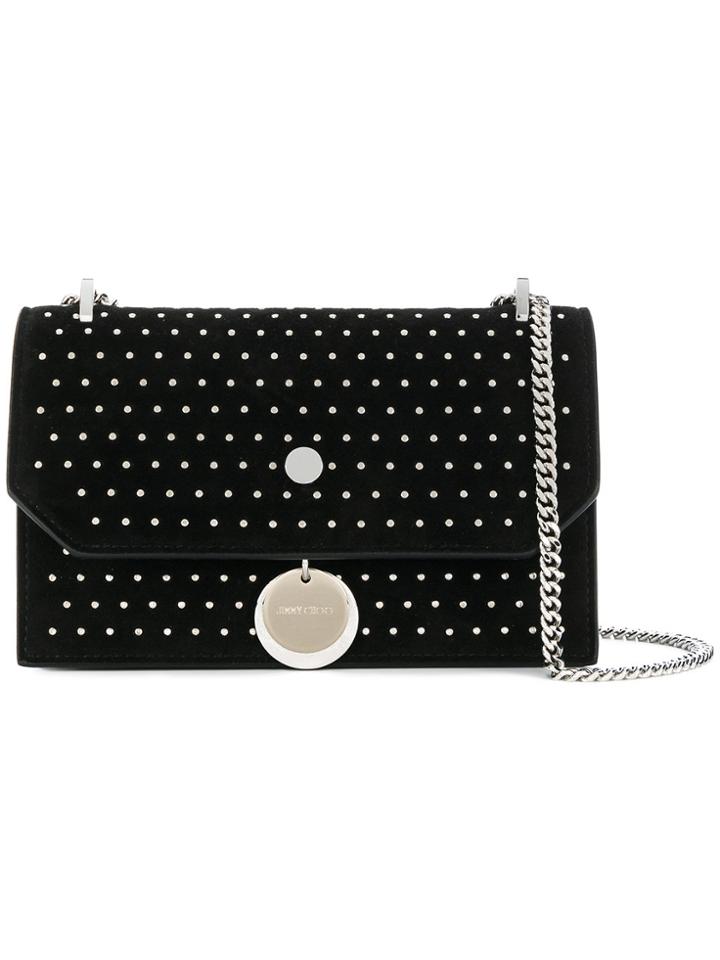 Jimmy Choo Mini Finley Shoulder Bag - Black