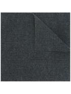 Polo Ralph Lauren Logo Embroidered Scarf, Men's, Grey, Merino