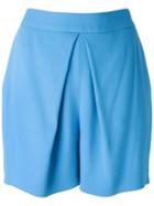 Lala Berlin 'elise' Shorts, Women's, Size: Medium, Blue, Acetate/viscose/spandex/elastane