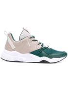 Arkk Contrast Panels Sneakers - Green