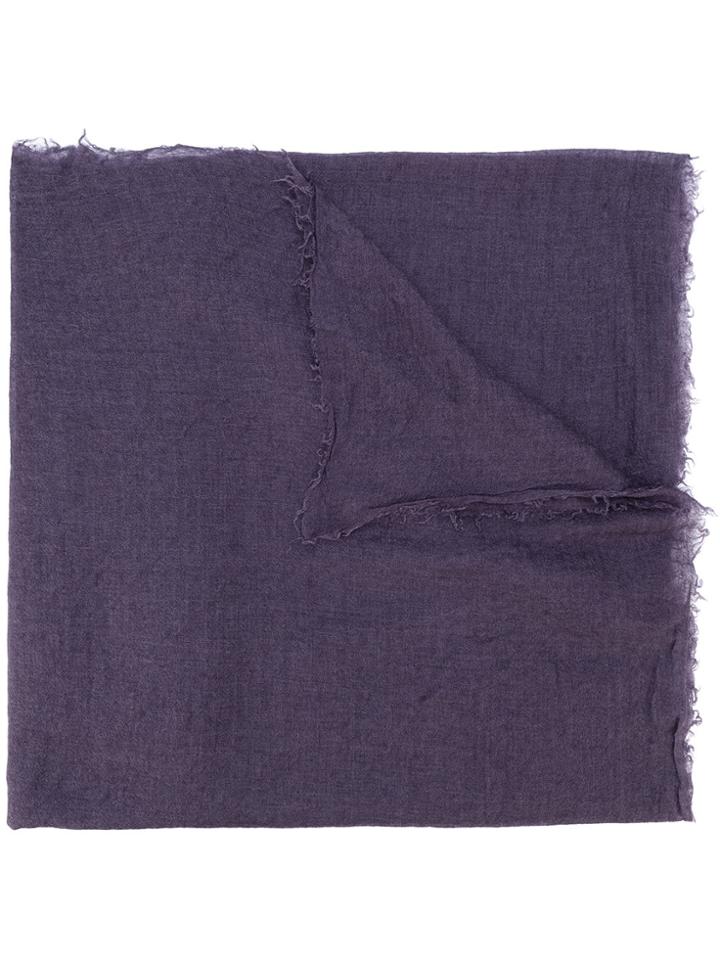 Rick Owens Wrap Scarf - Pink & Purple