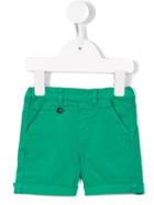 Tartine Et Chocolat - Bow Stitch Shorts - Kids - Cotton/elastodiene - 24 Mth, Green