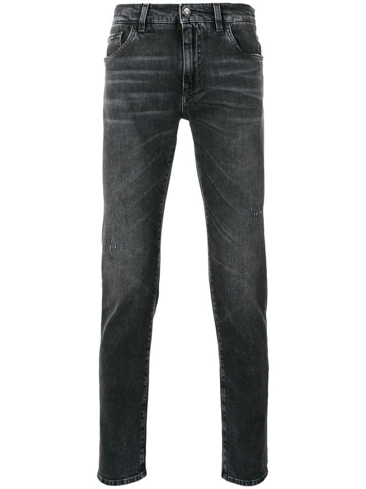 Dolce & Gabbana - Slim-cut Jeans - Men - Cotton/spandex/elastane - 56, Grey, Cotton/spandex/elastane