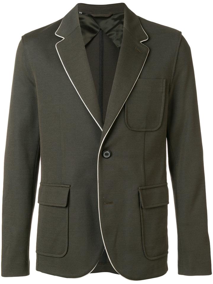 Lanvin Buttoned Blazer - Green