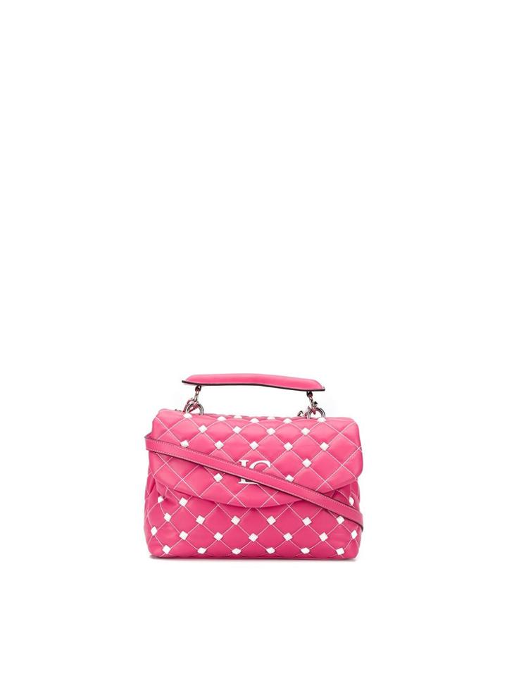 La Carrie Quilted Tote Bag - Pink