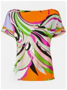 Emilio Pucci - Printed T-shirt - Women - Spandex/elastane/viscose - 38, Women's, White, Spandex/elastane/viscose