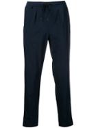 Estnation - Drawstring Chino Trousers - Men - Nylon - M, Blue, Nylon