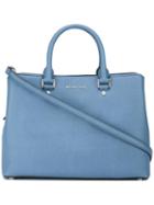 Michael Michael Kors - Jet Set Travel Tote - Women - Leather - One Size, Blue, Leather