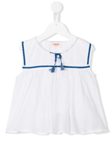 Maan Joe Blouse, Girl's, Size: 6 Yrs, White