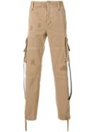 Palm Angels Cargo Trousers - Nude & Neutrals
