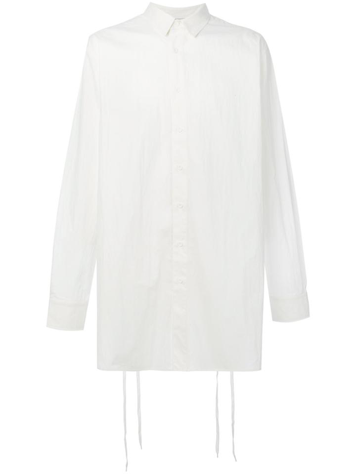 D.gnak Back String Shirt - White