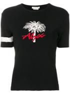 Alyx Intarsia-knit Top - Black