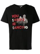 Isabel Marant 'you Should Be Dancing' Print T-shirt - Black