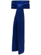 Sara Roka Tie Detail Belt - Blue
