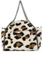 Stella Mccartney Reversible Faux-shearling Tote - Brown