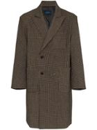 Charm's Double Breasted Wool Blazer - Brown