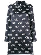 Rixo Bardot Space Age Spot Dress - Black