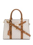 Michael Michael Kors Nouveau Hamilton Tote - White