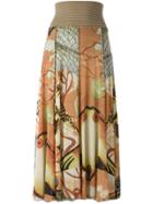 Jean Paul Gaultier Vintage Double Layer Long Skirt - Multicolour