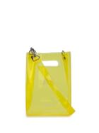 Nana-nana Transparent Shoulder Bag - Yellow