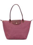 Longchamp Large Printed Shoulder Bag - Pink