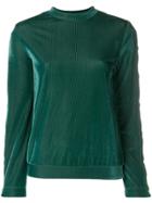 Love Moschino Velvet Sweater - Green