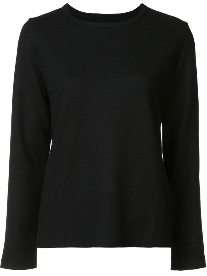 Yohji Yamamoto Round Neck T-shirt - Black